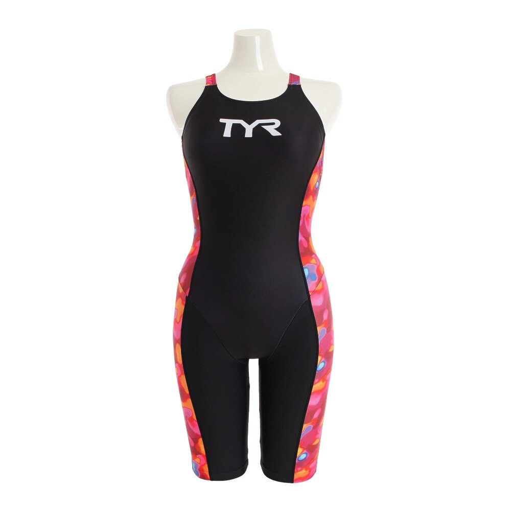  水着 レディース タイダイ ショートジョン STIED-20M RD