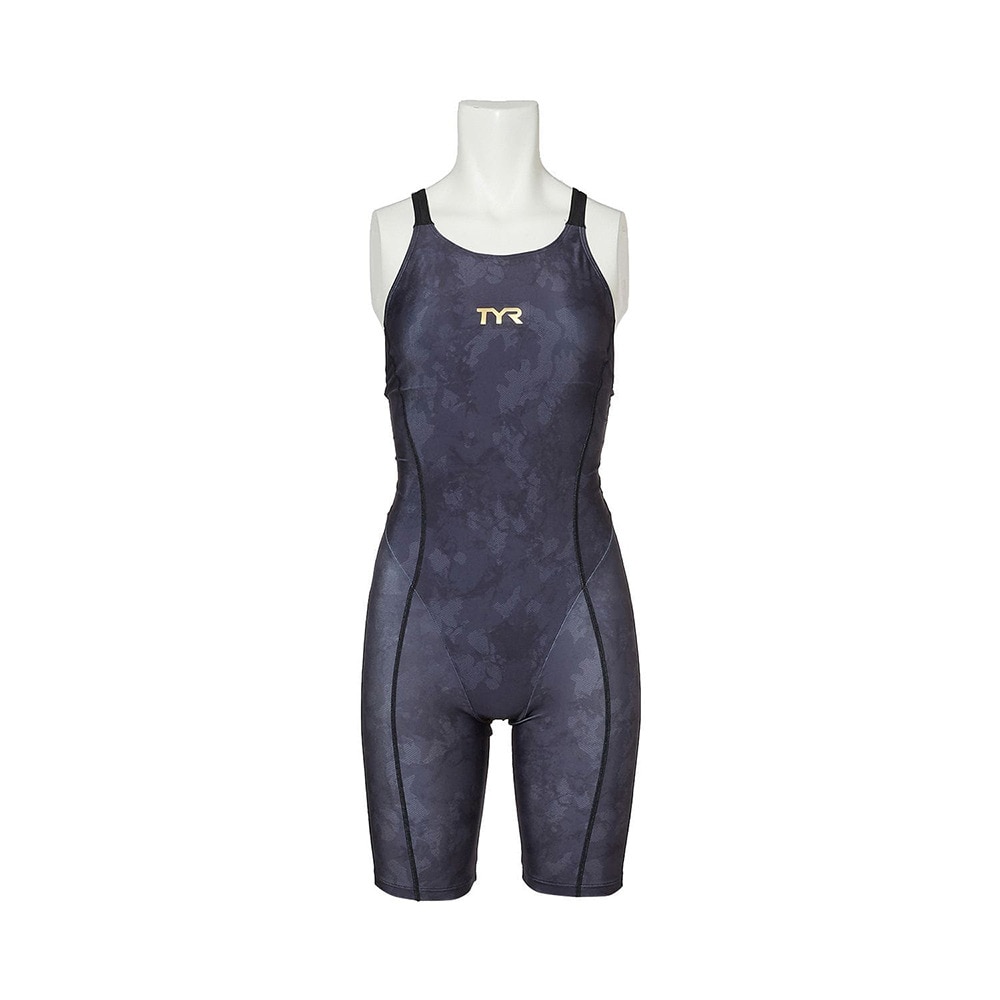 ティア（TYR）（レディース）フィットネス水着 レディース 水泳 STEALTH ショートジョン SSTEL522 BK