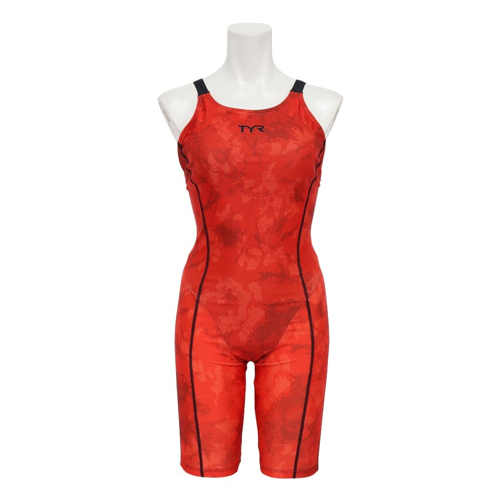 ティア（TYR）（レディース）フィットネス水着 レディース 水泳 STEALTH ショートジョン SSTEL522 RD
