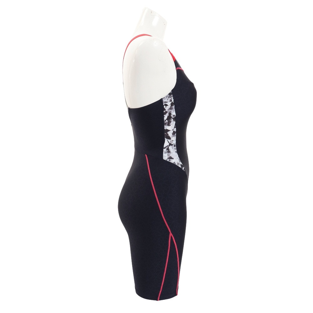 ミズノ（MIZUNO）（レディース）フィットネス水着 レディース 水泳 アクアフィットネス用オールインワン ピースバック N2JGA30386