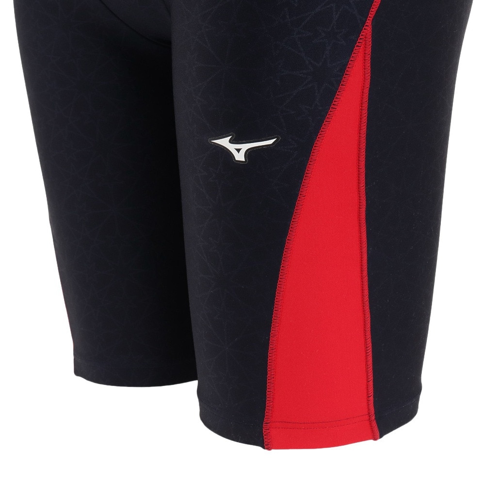 ミズノ（MIZUNO）（レディース）フィットネス水着 レディース 水泳 アクアフィットネス用オールインワン ピースバック N2JGA30386