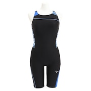 ミズノ（MIZUNO）（レディース）フィットネス水着 レディース 水泳 アクアフィットネス用オールインワン ピースバック N2JGA30392