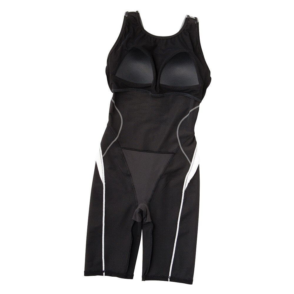 スピード（SPEEDO）（レディース）フィットネス水着 UVカット レディース 水泳 ウェーブブレイクルースンニースキン SFW12304 KW