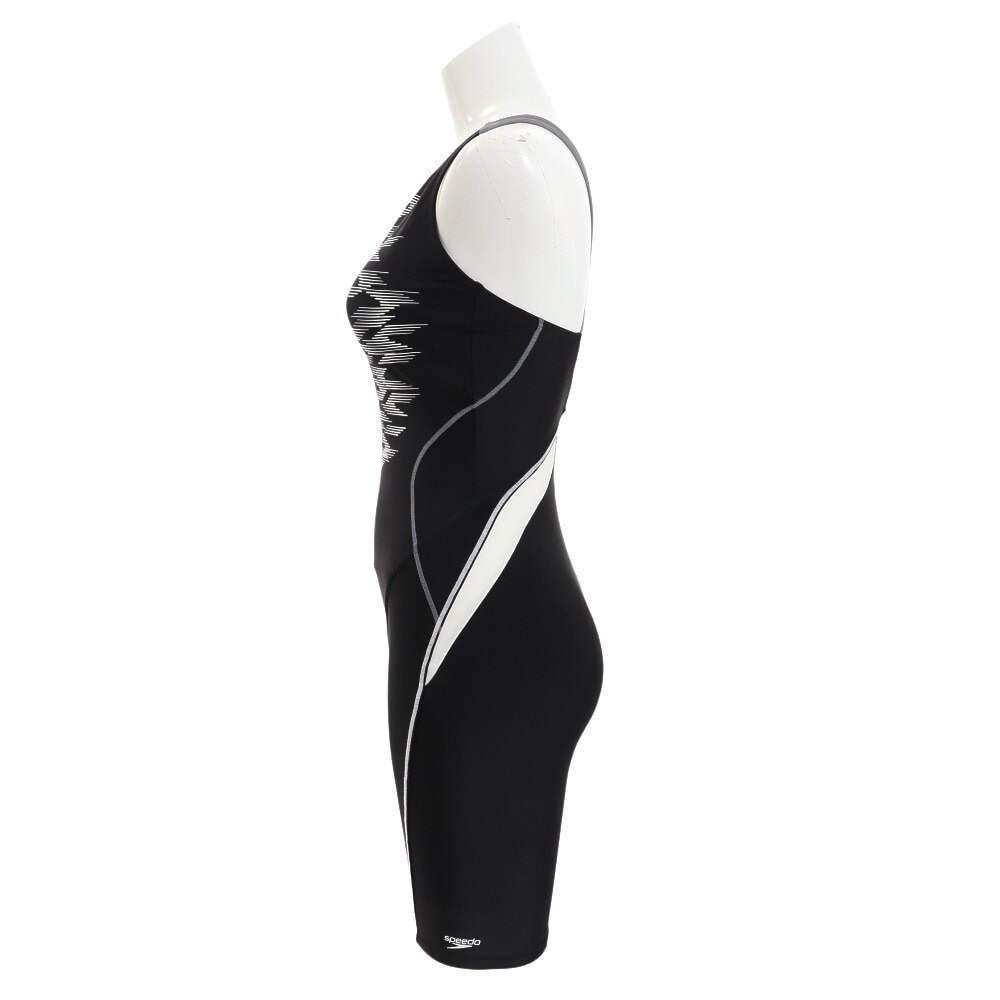 スピード（SPEEDO）（レディース）フィットネス水着 UVカット レディース 水泳 ウェーブブレイクルースンニースキン SFW12304 KW