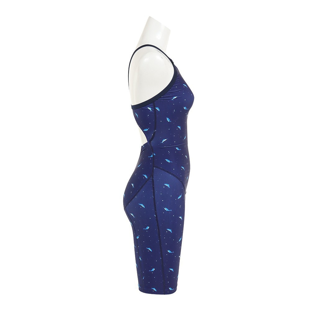 RA（RA）（レディース）フィットネス水着 レディース 水泳 ショートジョン GRAND BLUE RA123-SBLUE NV