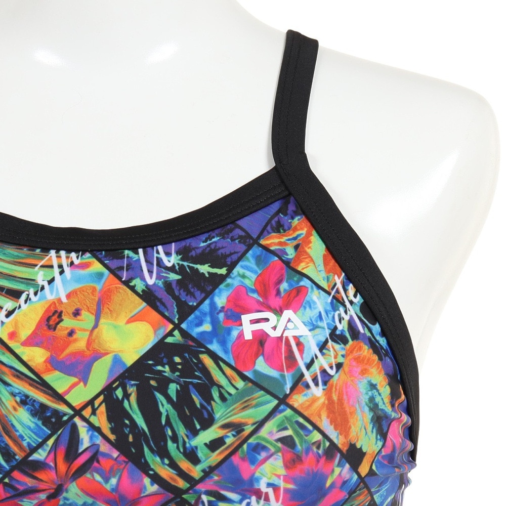 RA（RA）（レディース）フィットネス水着 レディース 水泳 ショートジョン INVERTED FL RA123-SFWER ML