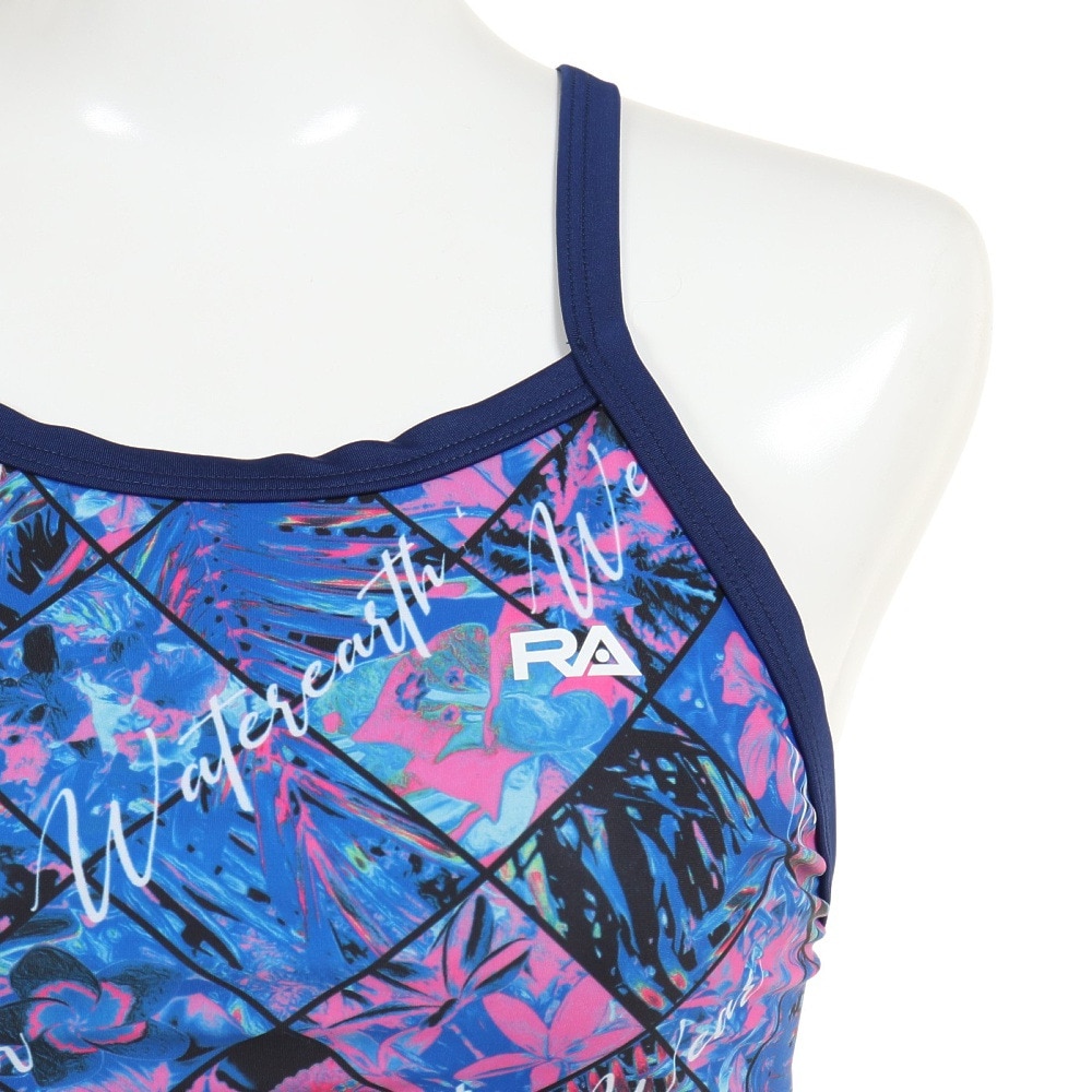 RA（RA）（レディース）フィットネス水着 レディース 水泳 ショートジョン INVERTED FL RA123-SFWER NV