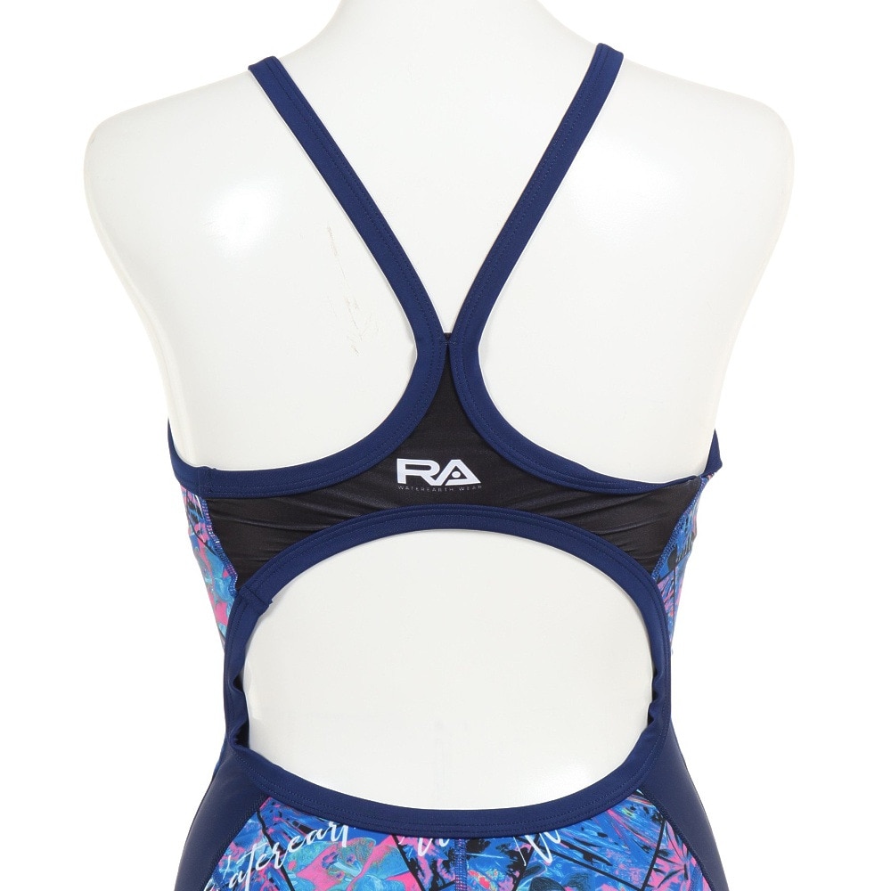 RA（RA）（レディース）フィットネス水着 レディース 水泳 ショートジョン INVERTED FL RA123-SFWER NV