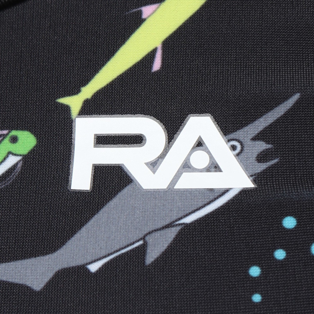 RA（RA）（レディース）フィットネス水着 レディース 水泳 ショートジョン DEEP OCEAN RA123-SDOPA BK