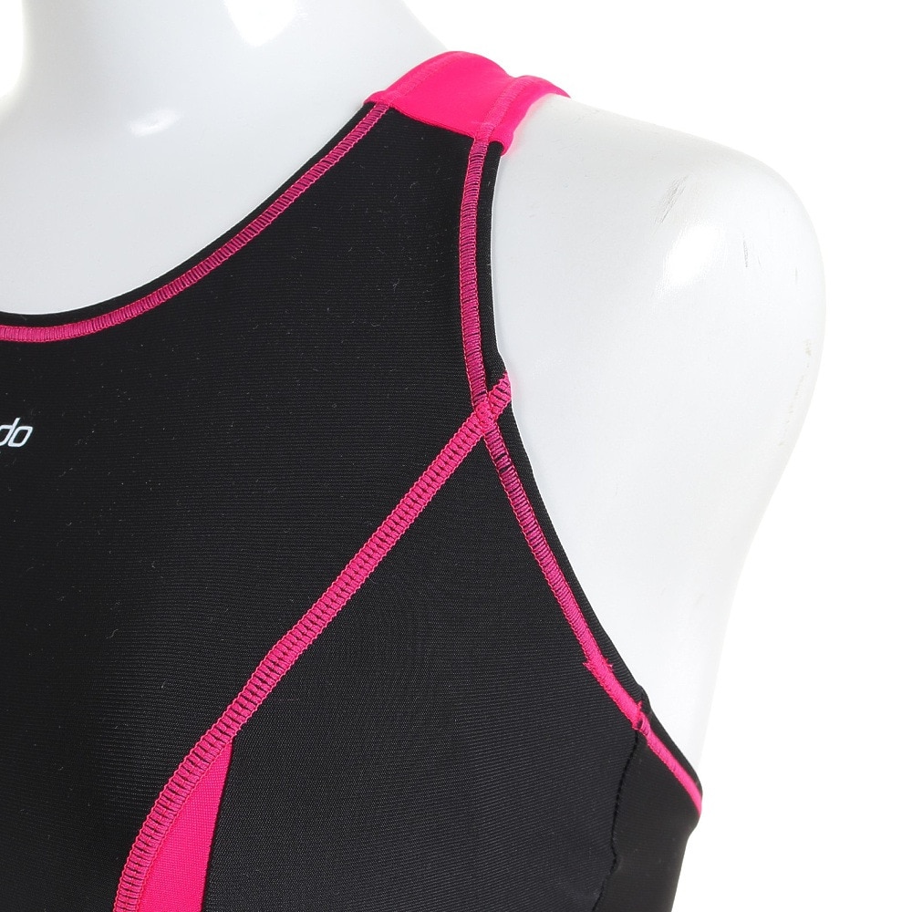 スピード（SPEEDO）（レディース）フィットネス水着 水泳 フィールアップルースンハーフニースキン SFW12354 KP