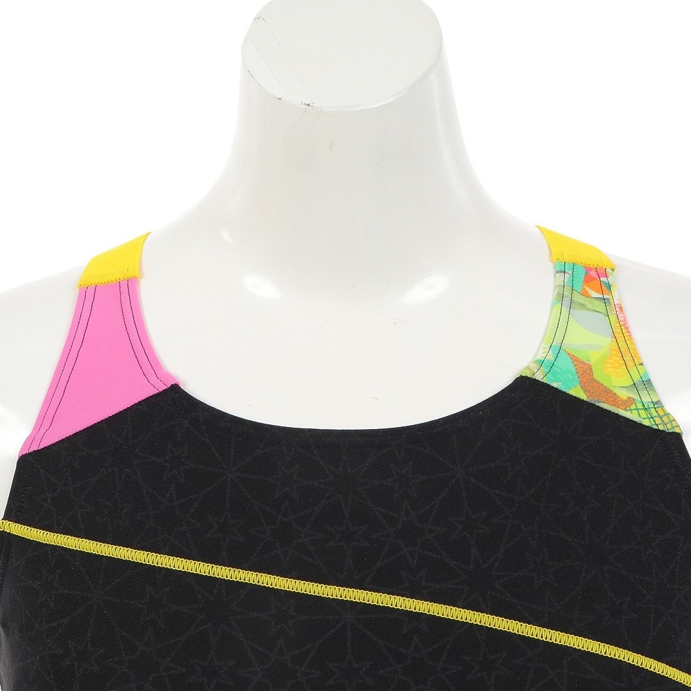 ミズノ（MIZUNO）（レディース）フィットネス水着 レディース 水泳 アクアフィットネス用オールインワン ピースバック N2JGA80394
