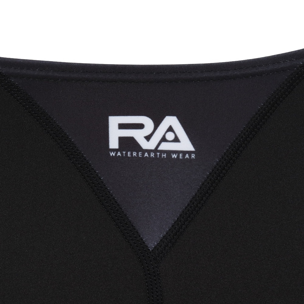 RA（RA）（レディース）フィットネス水着 レディース 水泳 オールインワン FLOWERSBLOOM RA523-SFBMB BK
