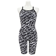 (レディース)フィットネス水着 レディース 水泳 オールインワン LIFEISASAW RA523-SLIFE BKWH