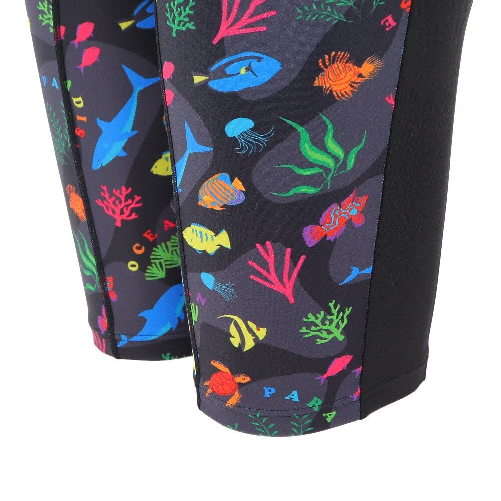 RA（RA）（レディース）フィットネス水着 レディース 水泳 オールインワン OCEANPARADIS RA523-SOCEN BKML