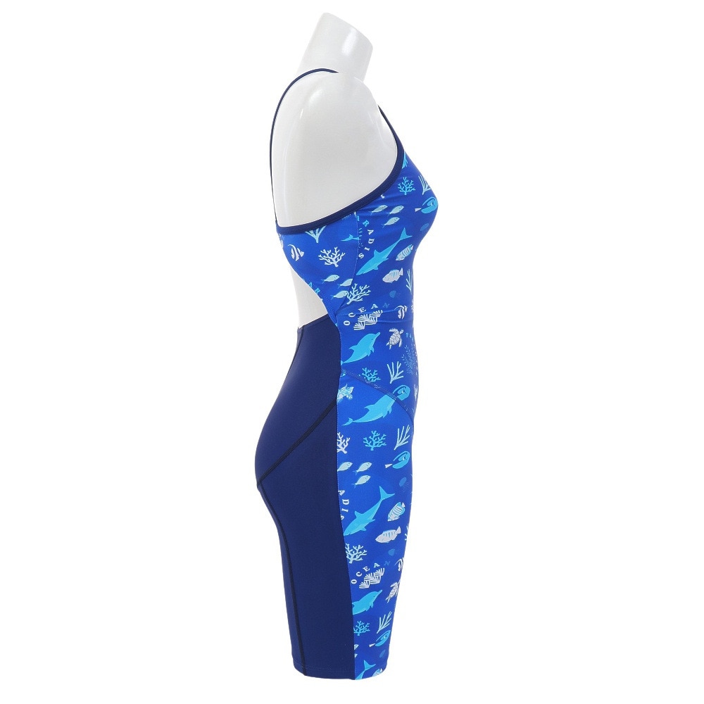 RA（RA）（レディース）フィットネス水着 レディース 水泳 オールインワン OCEANPARADIS RA523-SOCEN BL