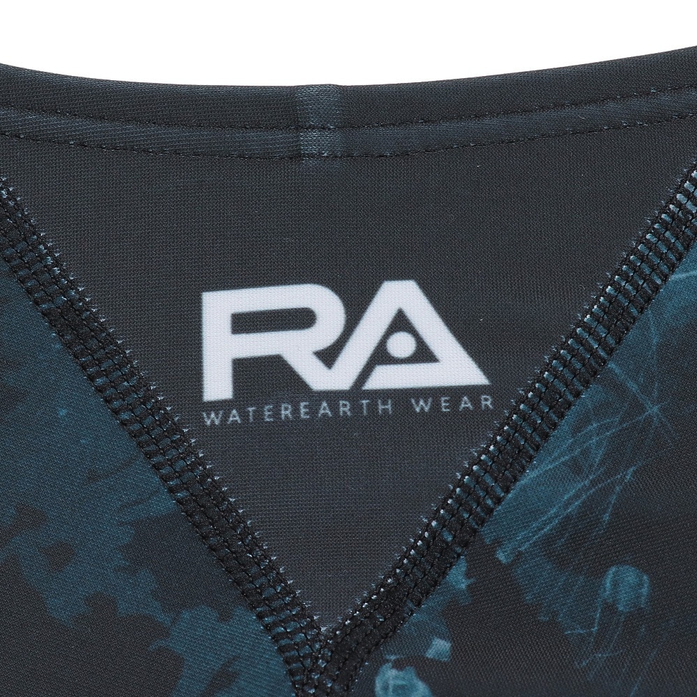RA（RA）（レディース）フィットネス水着 レディース 水泳 オールインワン UNDERWATER RA523-SUNDR BK