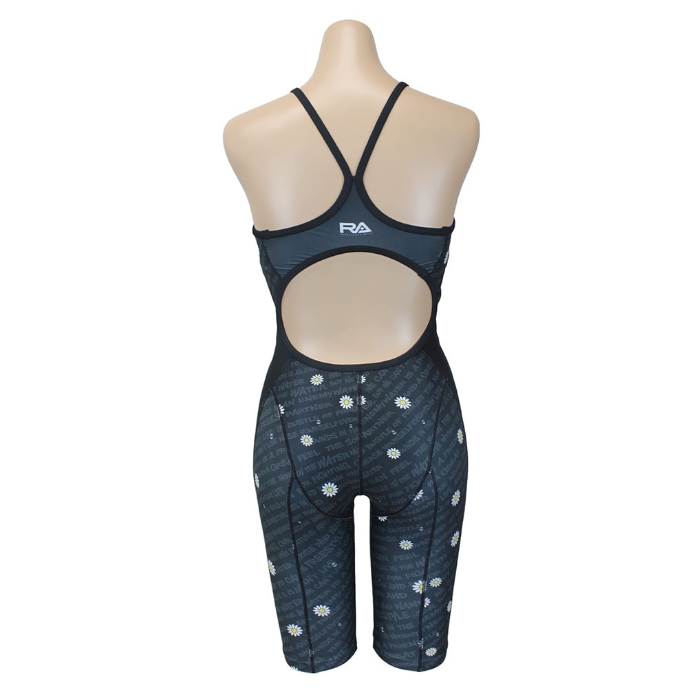 RA（RA）（レディース）フィットネス水着 レディース 水泳 H-ALL FB DAISY RA RA124-SDASYP BK