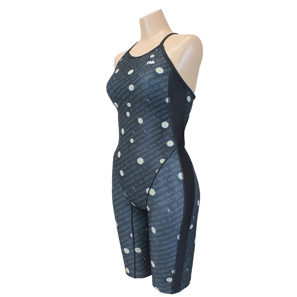 RA（RA）（レディース）フィットネス水着 レディース 水泳 H-ALL FB DAISY RA RA124-SDASYP BK
