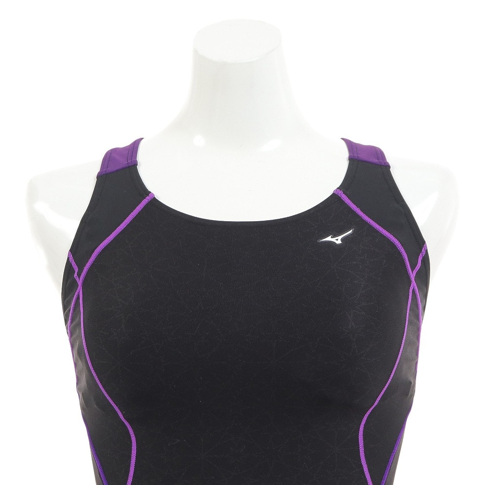 ミズノ（MIZUNO）（レディース）フィットネス水着 レディース 水泳 EZスイムオールインワン N2JG232597