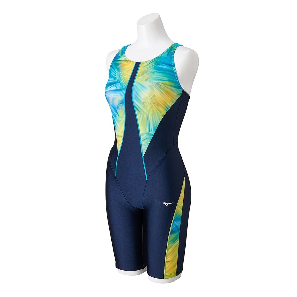 ミズノ（MIZUNO）（レディース）フィットネス水着 レディース 水泳 オールインワン N2JGB31383