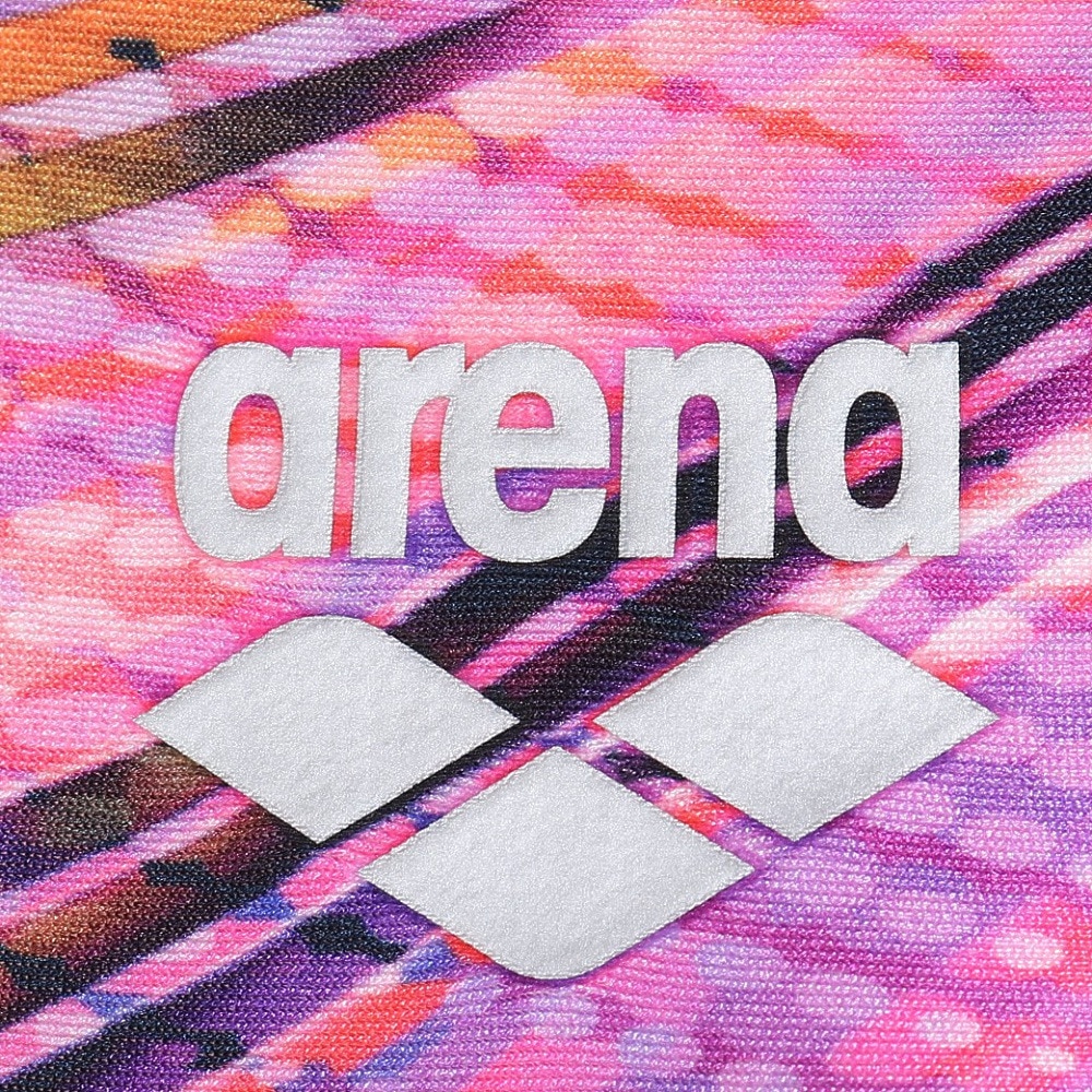 アリーナ（ARENA）（レディース）フィットネス水着 レディース 水泳 フィットネスワンピース スパッツ AS4FWF07W NVPP ネイビー 紫