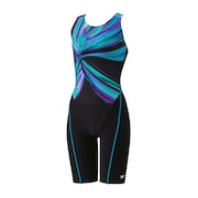 (レディース)フィットネス水着 レディース 水泳 オブシディアンルースンニースキン SFW12502 BL