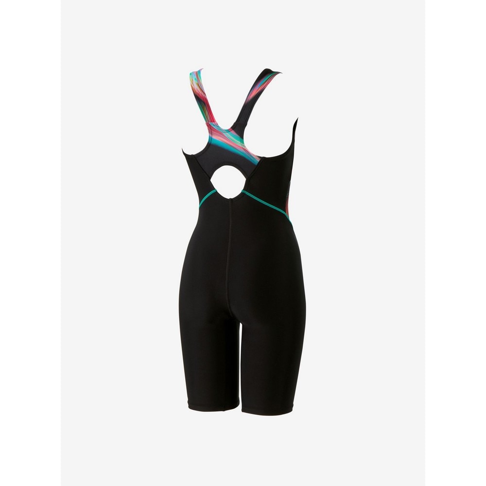 スピード（SPEEDO）（レディース）フィットネス水着 レディース 水泳 オブシディアンルースンニースキン SFW12502 GR