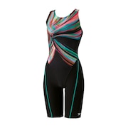 (レディース)フィットネス水着 レディース 水泳 オブシディアンルースンニースキン SFW12502 GR
