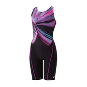 (レディース)フィットネス水着 レディース 水泳 オブシディアンルースンニースキン SFW12502 PN