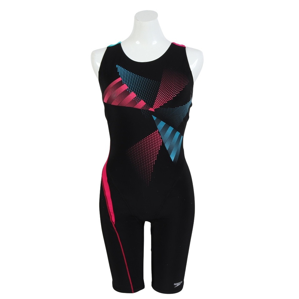 スピード（SPEEDO）（レディース）フィットネス水着 レディース 水泳 トライアングルルースンニースキン SFW12504 PN