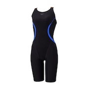 (レディース)フィットネス水着 レディース 水泳 オーバルカーヴィールースンニースキン SFW12510 KB