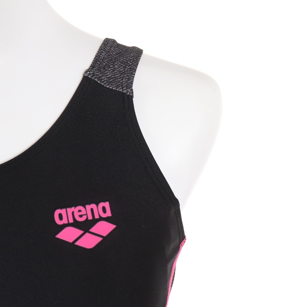 アリーナ（ARENA）（レディース）フィットネス水着 レディース 水泳 フィットネスワンピーススパッツ AS4FWF02W BKPK