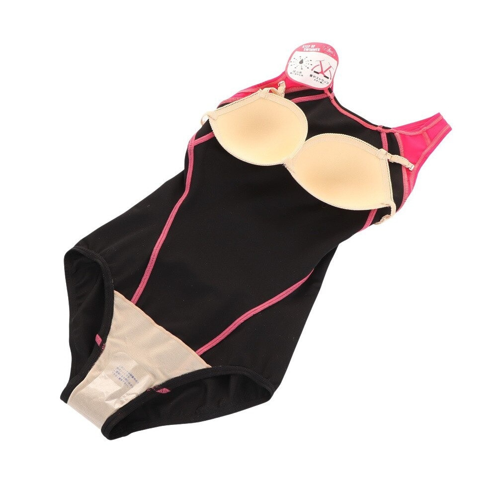 アリーナ（ARENA）（レディース）フィットネス水着 レディース 水泳 ワンピース LAR-4201W BKPK