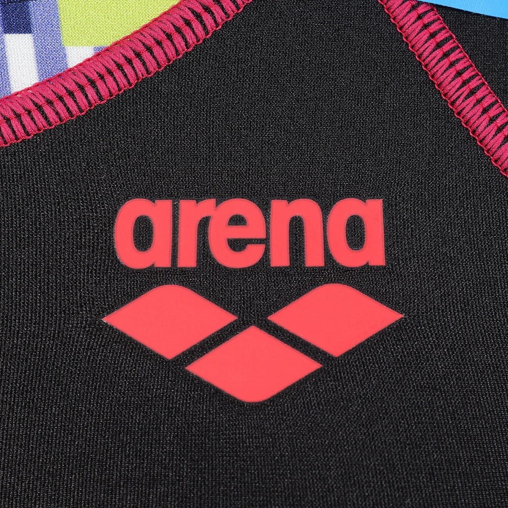 アリーナ（ARENA）（レディース）フィットネス水着 レディース 水泳 フィットネスワンピーススパッツ AS5FWF13L BKRD