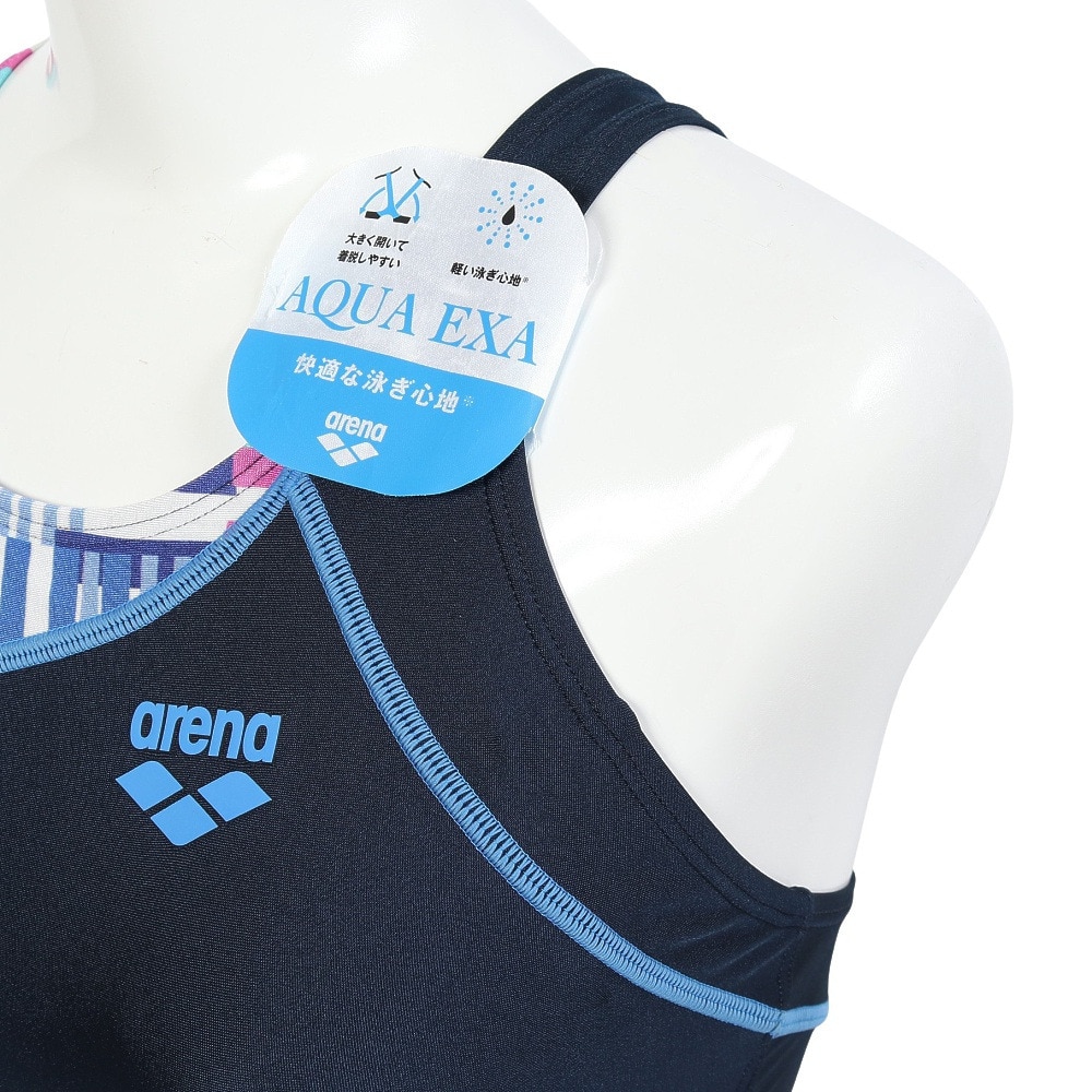 アリーナ（ARENA）（レディース）フィットネス水着 レディース 水泳 フィットネスワンピーススパッツ AS5FWF13L NVBL