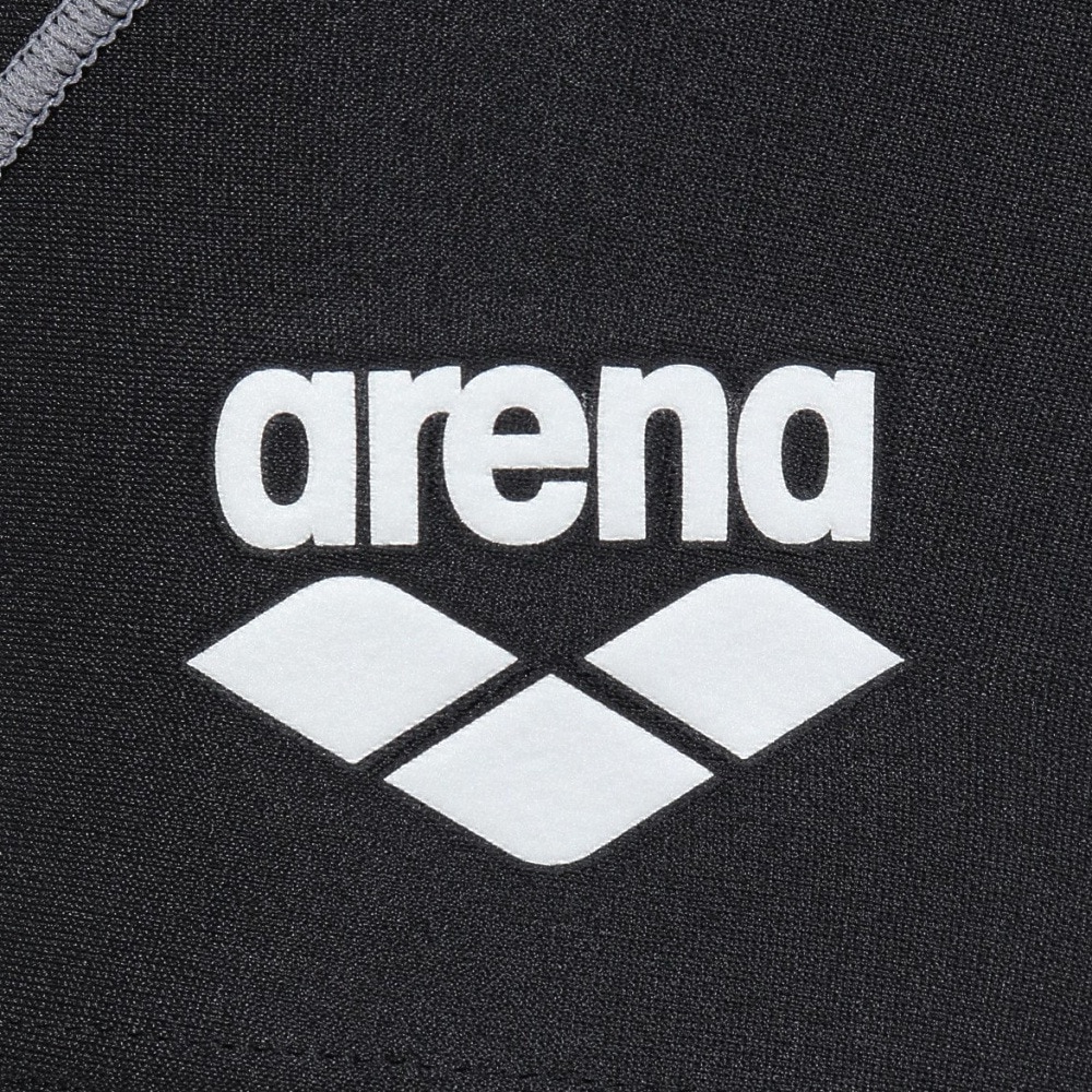 アリーナ（ARENA）（レディース）フィットネス水着 水泳 すらっとセパ フィットネスセパレーツ 上下セット AS5FWF46L GYBK