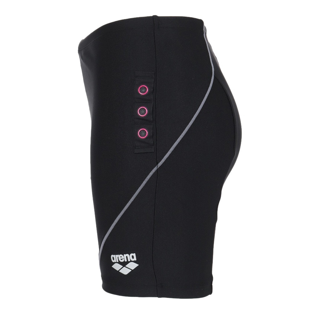 アリーナ（ARENA）（レディース）フィットネス水着 水泳 すらっとセパ フィットネスセパレーツ 上下セット AS5FWF46L GYBK