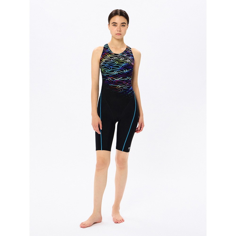 スピード（SPEEDO）（レディース）フィットネス水着 水泳 モノグラムジャパン2ルースンニースキン SFW12564 MT