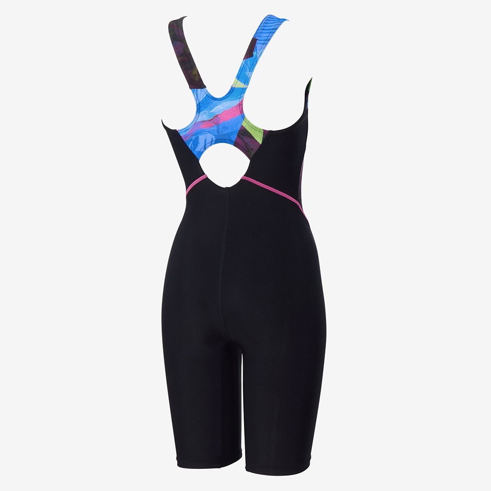 スピード（SPEEDO）（レディース）フィットネス水着 レディース 水泳 ナヘレルースンニースキン SFW12567 BL