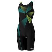 (レディース)フィットネス水着 レディース 水泳 トライアングル ルースン ニースキン SFW12569 GR