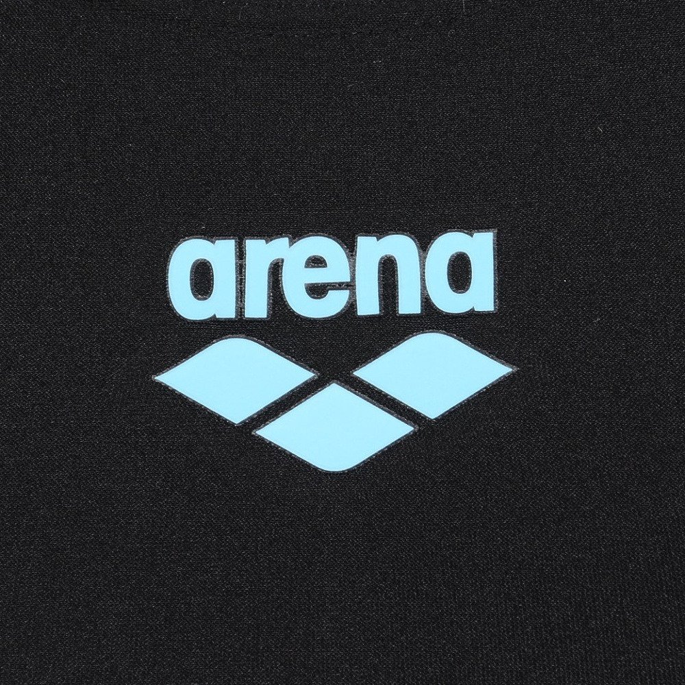アリーナ（ARENA）（レディース）フィットネス水着 レディース フィットネスワンピーススパッツ Ｓ-3Lサイズ ブラック×ブルー AS6SWF00L BKBL
