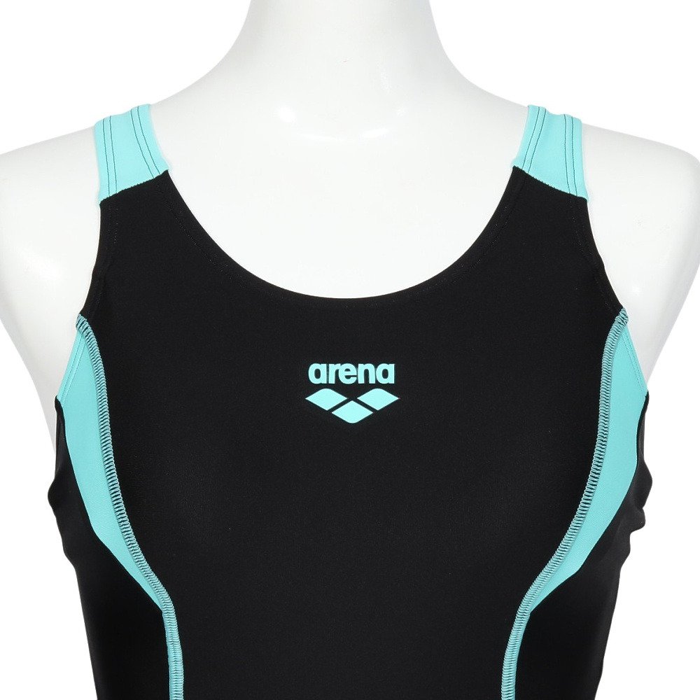 アリーナ（ARENA）（レディース）フィットネス水着 レディース 水泳 フィットネスワンピーススパッツ AS6SWF00L BKEM