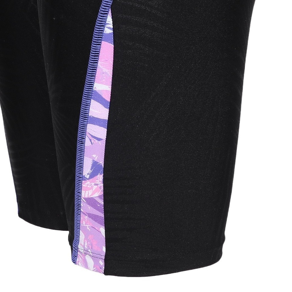 arena FINA認証 スポーツ用水着 黒/紫 アリーナ（ARENA）（レディース）フィットネス水着 レディース 水泳