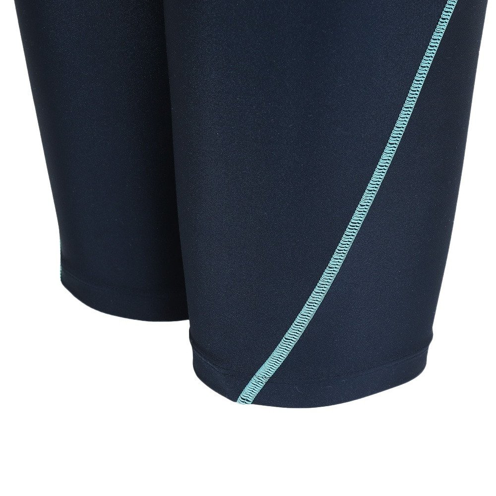 アリーナ（ARENA）（レディース）フィットネス水着 レディース 水泳 アクアエクサ フィットネスワンピース スパッツ 紺×緑 S-3L AS5SWF00L NVEM