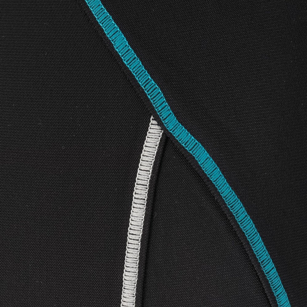 スピード（SPEEDO）（レディース）フィットネス水着 レディース 水泳 ルースンニースキン 黒×青 S-LLサイズ SFW12592Z KQ 撥水 UVカット 