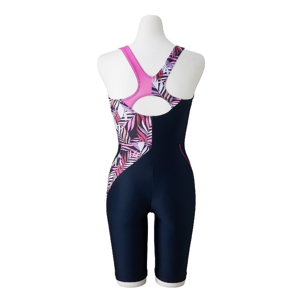 Mizuno スポーツ用水着 ネイビー/ピンク ミズノ（MIZUNO）（レディース）フィットネス水着 レディース 水泳