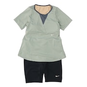 ナイキ（NIKE）（レディース）フィットネス水着 レディース 水泳 半袖セパレート水着 2993042-27