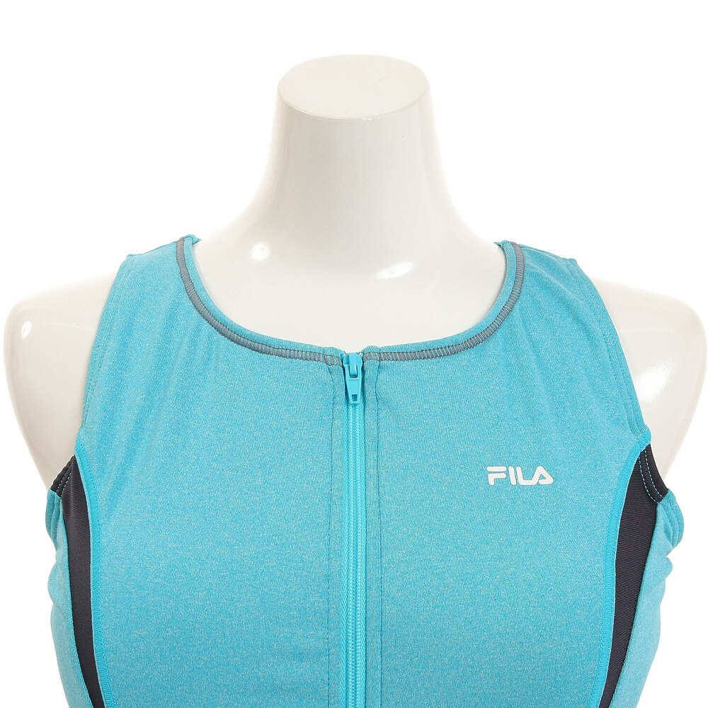 フィラ（FILA）（レディース）フィットネス水着 レディース 水泳 フルジップセパレーツ水着 311-202MBL