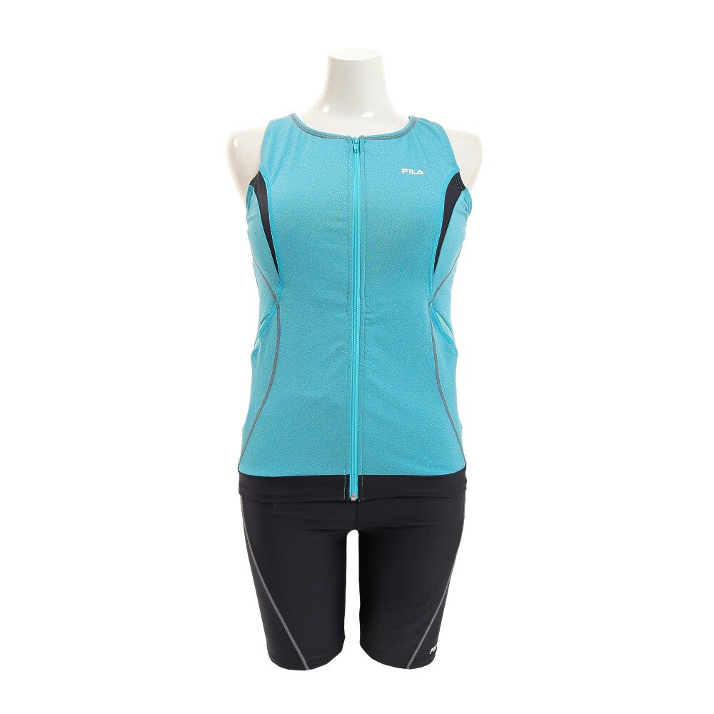 フィラ（FILA）（レディース）フィットネス水着 レディース 水泳 フルジップセパレーツ水着 311-202MBL