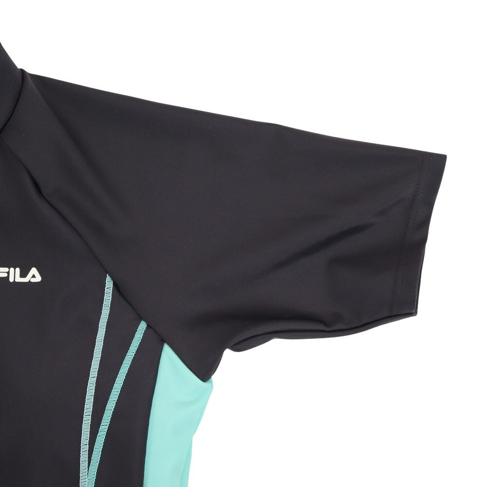 フィラ（FILA）（レディース）フィットネス水着 レディース 水泳 袖付フルジップセパレーツ大寸 311-203-0GMT